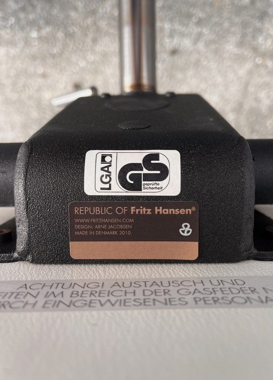 Image 1 of Set di 4 sedie da ufficio Oxford di Arne Jacobsen per Fritz Hansen