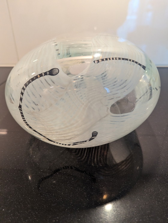 Image 1 of Henry Dean vase made of mouth-blown glass of 4333 grams!