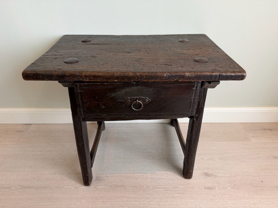 Old Spanish counter table / work table – Side tables, Wood (photo 2 of 5)