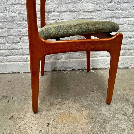 Image 1 of O.D. Møbler - 4X Dining Chair - Model 49 By Erik Buch