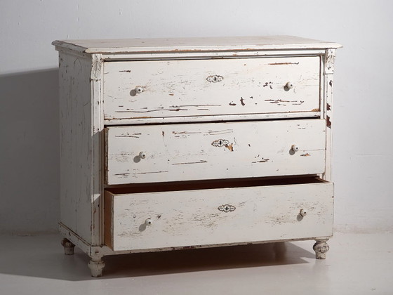 Antique white chest of drawers (c.1920) #26 (photo 24 of 40)