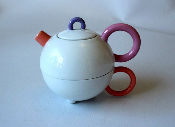 Image 1 of Teiera Arzberg - Fantasia - Porcellana - design di Matteo Thun - "Tea for One".