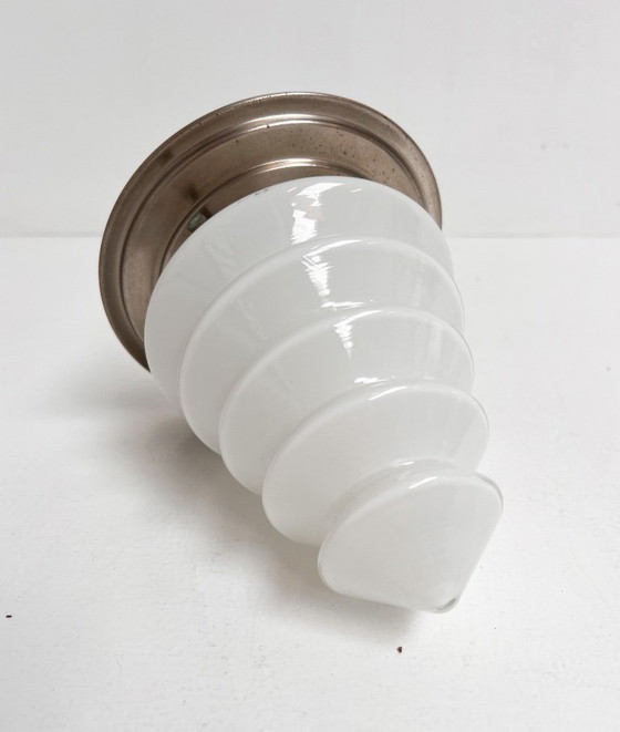 Image 1 of Set di 2 lampade da soffitto triangolari GISO, anni '60