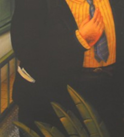 Fernando Botero "De beste vriend van de mens" 1932 Litografie