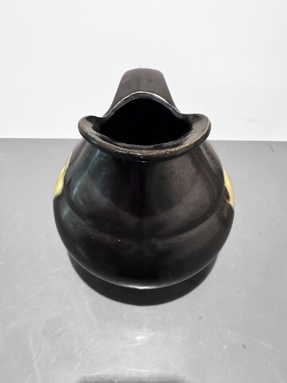 Image 1 of Art Deco Glazed Vase from Faiencerie Thulin, Belgium, 1930s