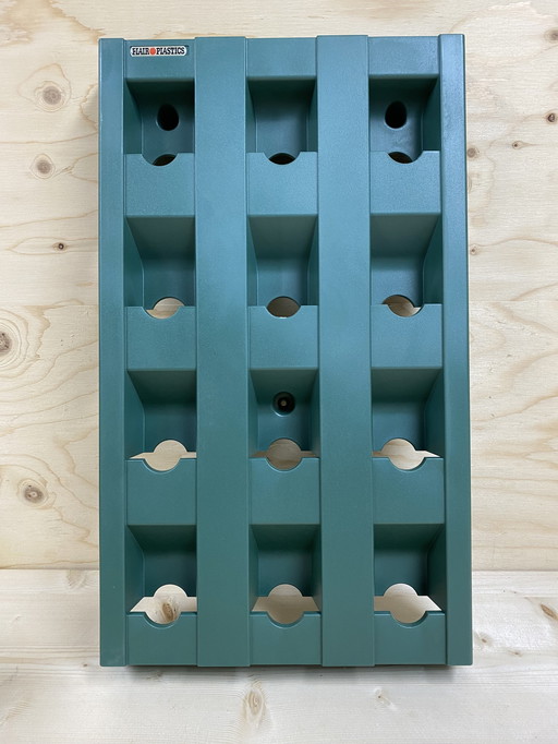 Portabottiglie da parete per 12 bottiglie - Vinostore de luxe flair