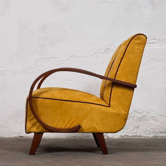 Image 1 of Par de sillones Art Déco de Jindřich Halabala para UP Závody, años 30