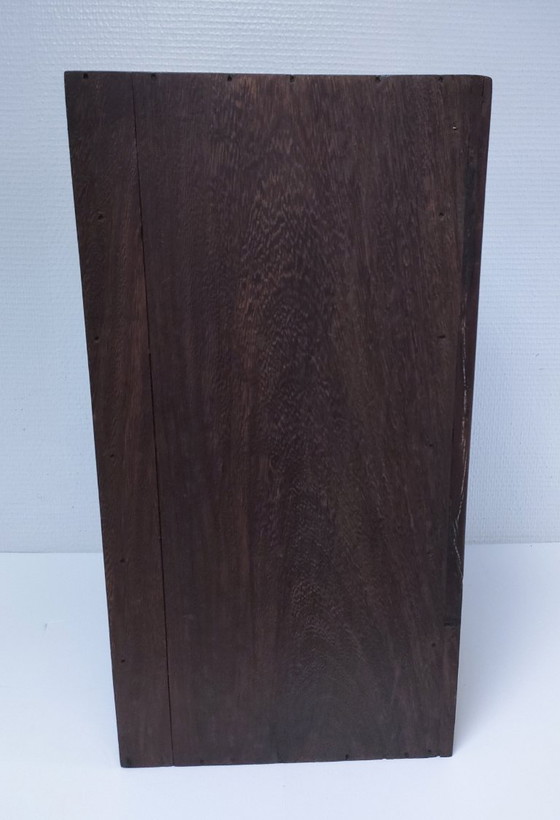 Image 1 of comodino vintage in legno patinato