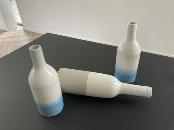 Image 1 of Set aus drei dekorativen Flaschen