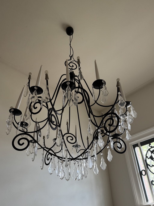 Maroeska Metz Chandelier Castillo with 12 Candles