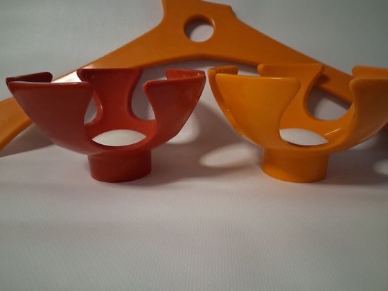 Image 1 of 2 x seltene Wandgarderobe Pop Art, j70