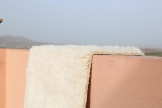 Image 1 of Tappeto marocchino fatto a mano in lana naturale, 250 cm x 150 cm