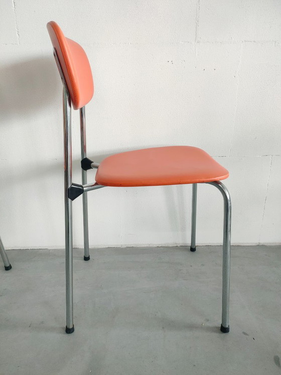Chaises de cuisine vintage des années 1970 (« chaises tubulaires Brabantia ») – Chaises de salle à manger (photo 7 of 16)