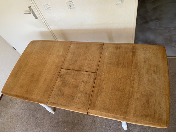 Image 1 of Vintage dining table with 2 chairs