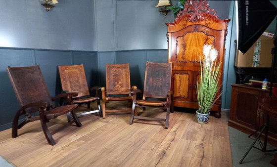 Image 1 of Set van 4 Angel Pazmino vouwstoelen