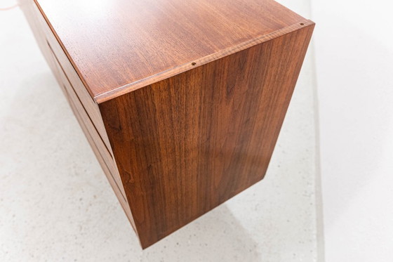 Image 1 of Vintage dressoir met vitrinekast van SFM, jaren 1970