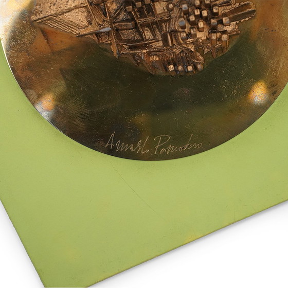 Image 1 of Work by Arnaldo Pomodoro for the Derby Club in Milan, 1960s