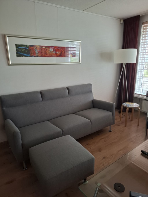 Leolux bank Rooby met hocker