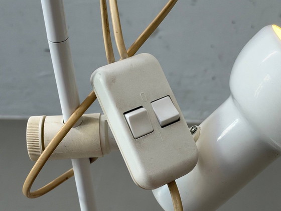 Leuchten Busch Lampada da terra doppia, Art. Nr. 3511-24, Made in Germany, Lampade da terra, Plastica, Bianco (foto 13 di 15)