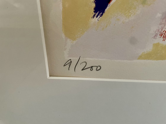 Image 1 of Jan Cremer - Serigrafía, Tulipanes 1 - Enmarcado - No. 9