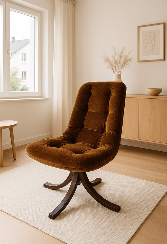 Image 1 of Scandinavische vintage fauteuil