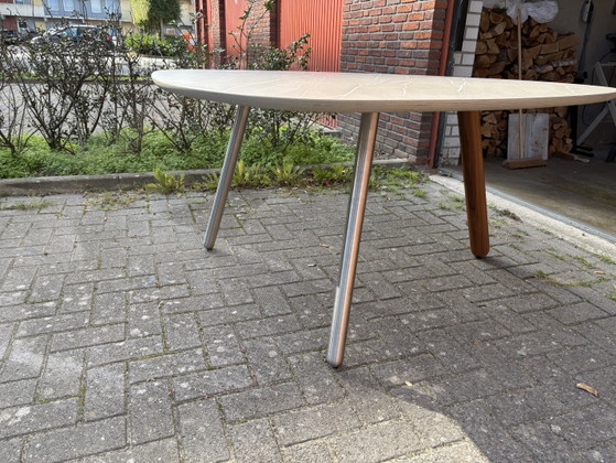 Design Esstisch Circlips - Marmoroptik HPL-Platte., Castelijn, Esstische, Andere, Grau (Foto 4 von 12)