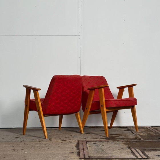 Image 1 of Coppia di poltrone Józef Chierowski tipo 366, anni '60 — Polacche di metà secolo