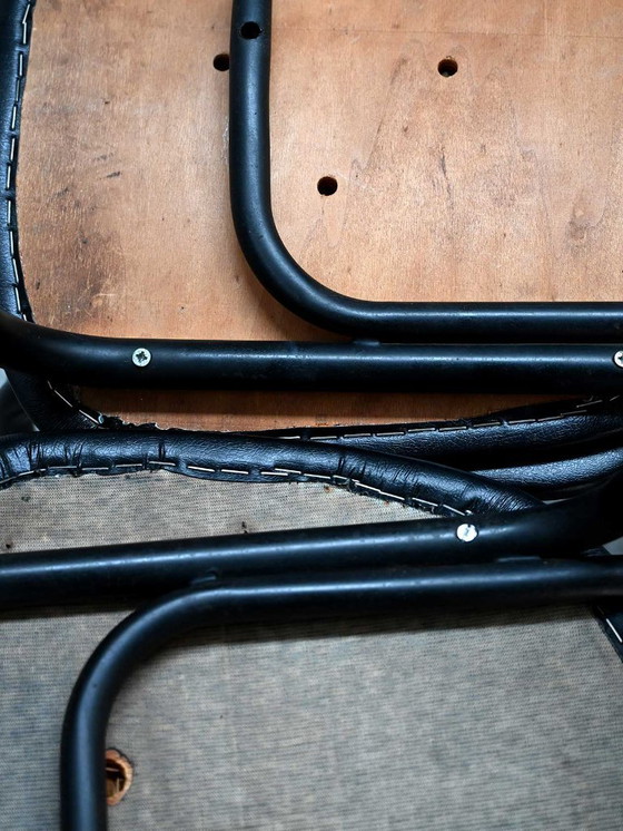 Image 1 of Set of 6 Olivetti Italian vintage chairs 1960s