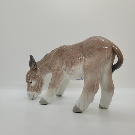 Image 1 of „Esel“-Figur, emailliertes Porzellan, Lladró, 20. Jahrhundert – Spanien