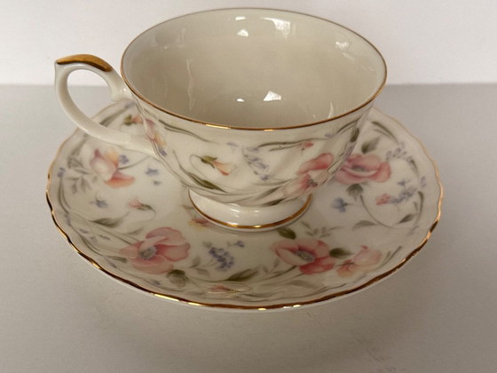 Image 1 of Service à thé Marui de 2 tasses en porcelaine