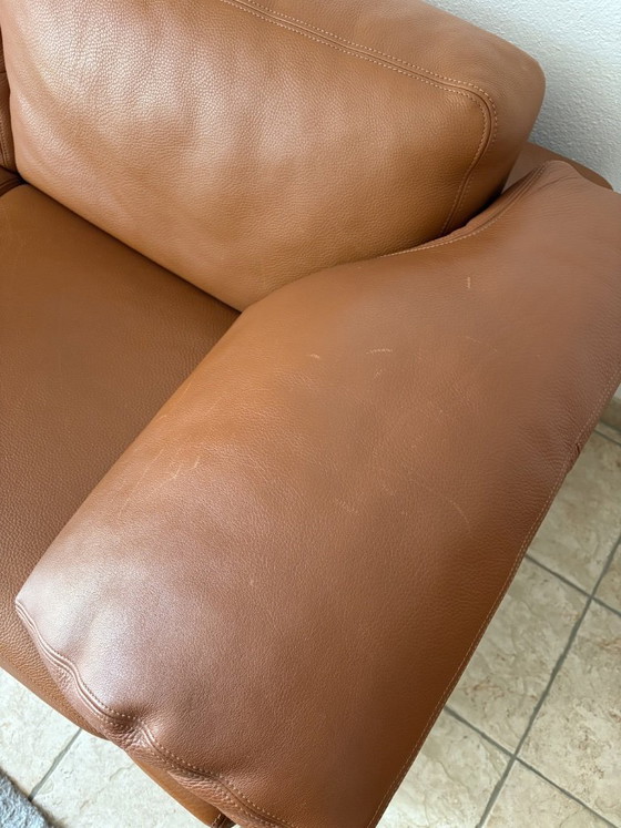 Original de Sede DS-17 Modular Leather Sofa Set – Cognac – Switzerland – Modular sofas (photo 23 of 28)