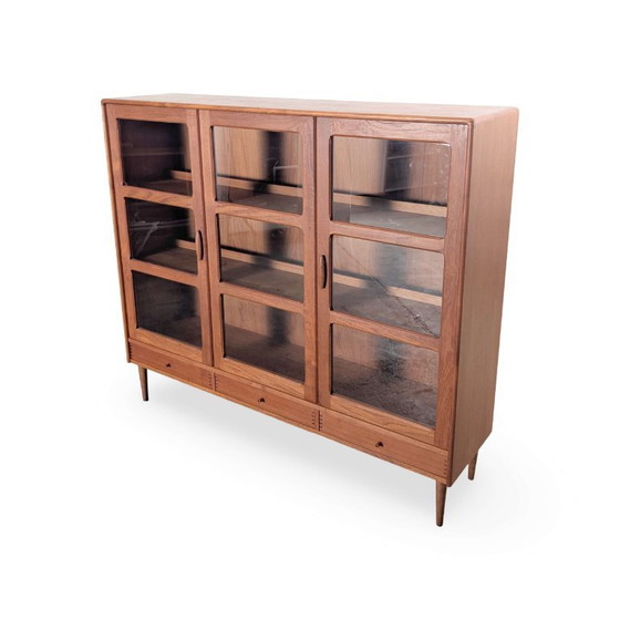 Original Dyrlund Vitrinas de teca Dinamarca 1960s mcm – Vidrio, Madera (photo 4 of 9)
