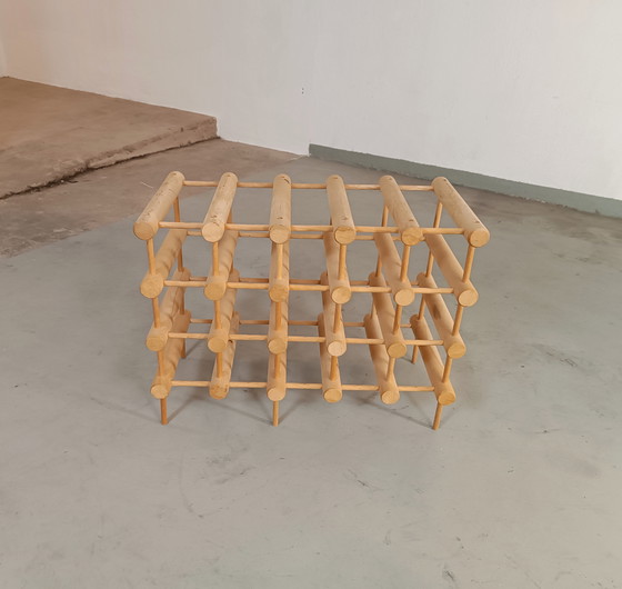 Image 1 of Vintage Richard Nissen voor Langaa wijnrek 