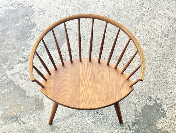 1950ies Arka Lounge Chair Designed by Yngve Ekström for Stolab, Sweden – Armchairs, Cotton, Wood (photo 3 of 12)