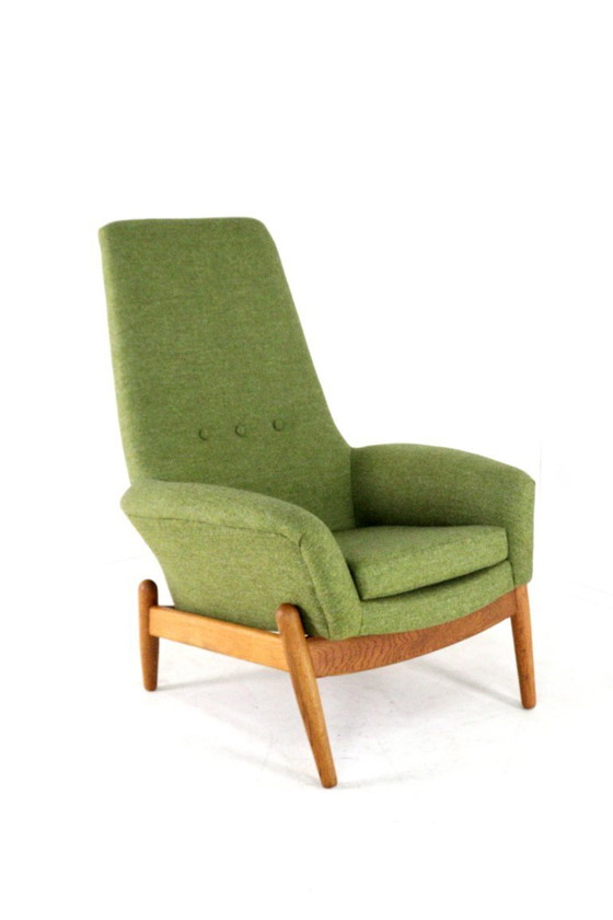 Image 1 of Arnold Madsen & Henry Schubell for Bovenkamp Helge armchair vintage upholstered
