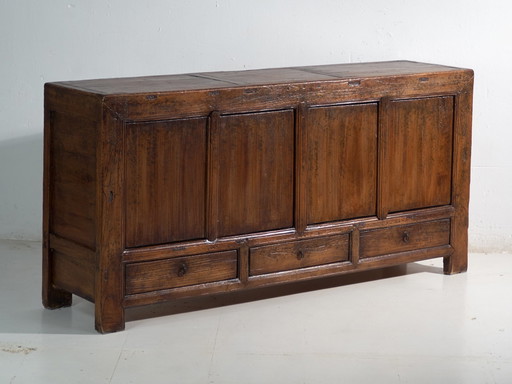 Credenza antica in legno di olmo – Cina, circa 1950