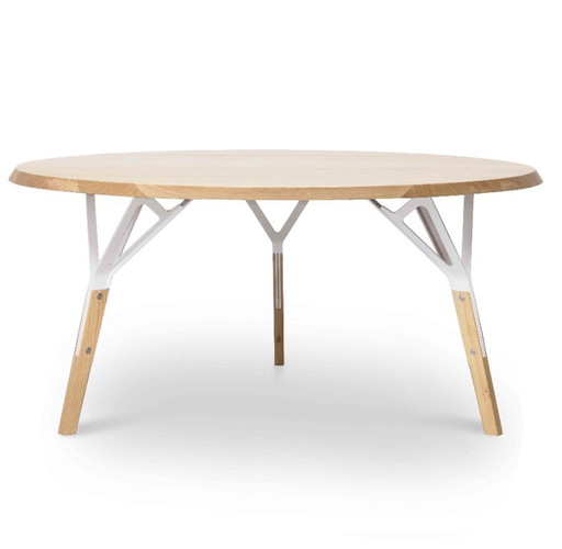 Stammtisch Round Table Ø150 cm – Alfredo Häberli – eettafels, Wood