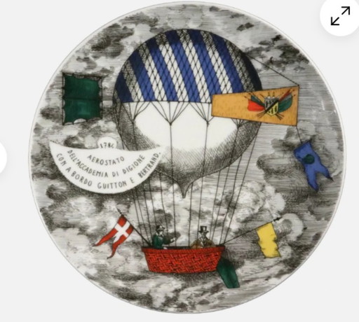 Fornasetti Porcelain Teller