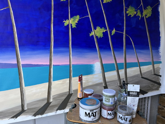 Image 1 of Acrylic on canvas XXL 162x114cm