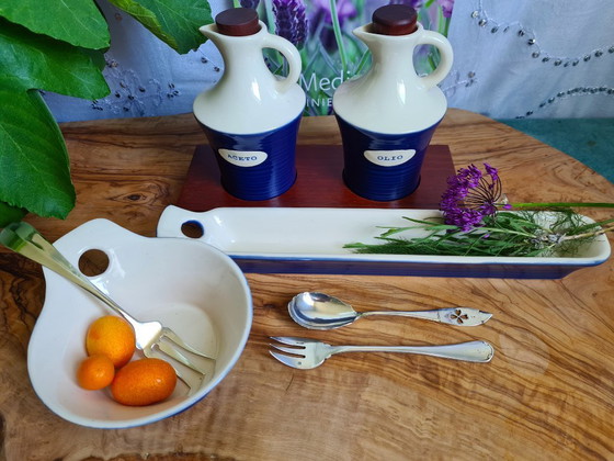 Image 1 of Malin Gustavsson per SAGAFORM Svezia Set di tapas blu cobalto