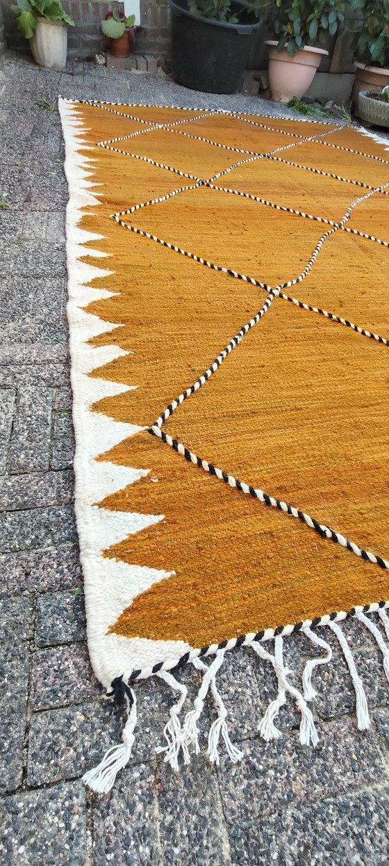 Image 1 of Tapis berbère en laine vierge Tapis marocain - 294 x 200 cm 300 x 200 m Type B21.11