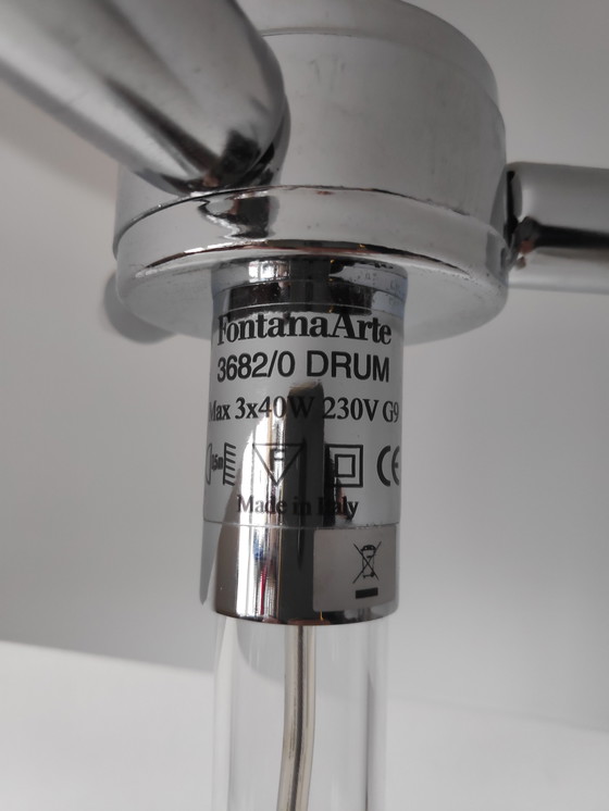 Image 1 of Lampada da tavolo Drum di FontanaArte: un classico del design italiano di Franco Raggi