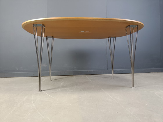 Image 1 of Table Superellipse par Bruno Mathsson et Piet Hein pour Fritz Hansen