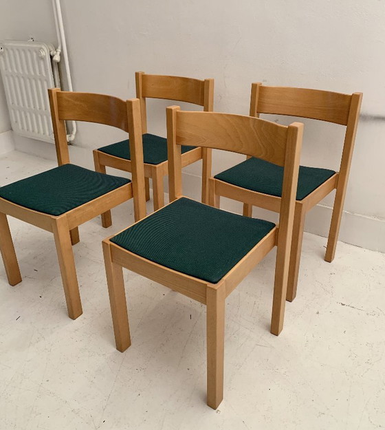 Image 1 of 4 sedie vintage in legno Flötotto