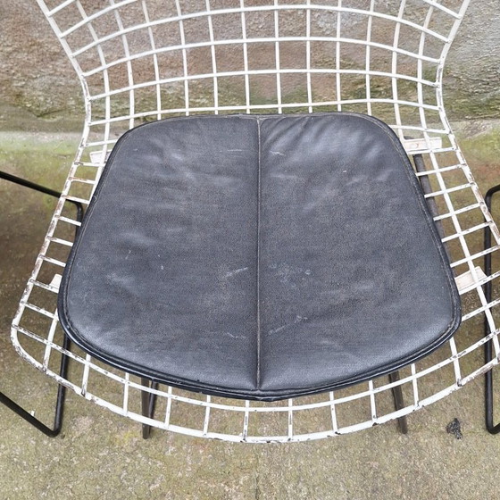 Image 1 of Set van 4 draadstoelen van Harry Bertoia, jaren 60.