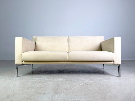 Image 1 of Original Walter Knoll sofa Jason 391 suede beige design