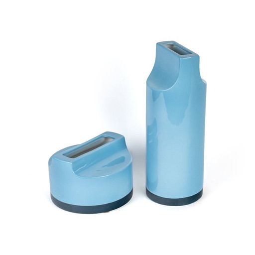 Paar 'Sifflet' Vazen van Ettore Sottsass voor Habitat, 2000