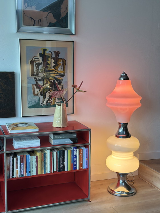 Image 1 of Murana Zeldzame Italiaanse Space Age Floorlamp