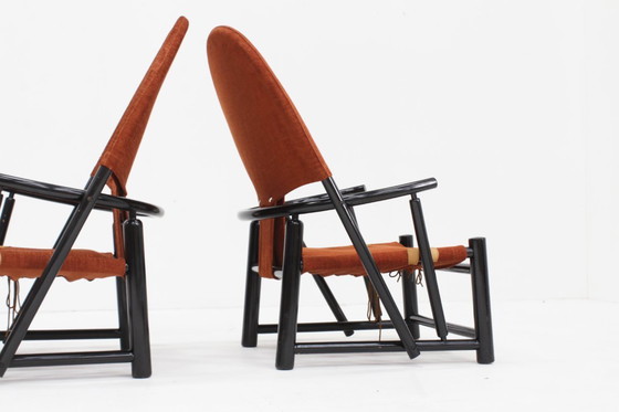 Image 1 of Vintage Hoop armchairs by Piero Palange for Germa, set of 2