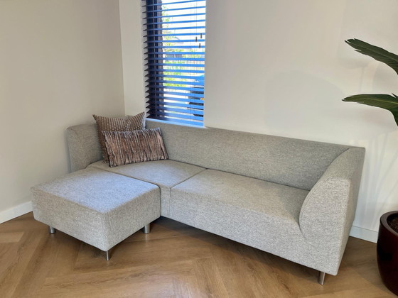 Image 1 of Montis fox 3,5 zits bank inclusief bijbehorende poef